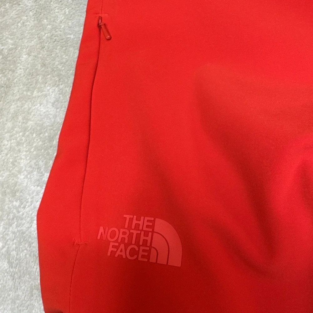 The North Face Snoga Snow Ski PANTs Women's 1x PLUS RED Waterproof Windwall NWT
